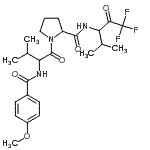 CAS#: 171964-73-1， N-(4-Methoxybenzoyl)Valyl-N-(1,1,1-Trifluoro-4-Methyl-2-Oxo-3-Pentanyl)Prolinamide