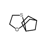CAS#: 172-68-9， Spiro[Bicyclo[2.2.1]Heptane-2,2'-[1,3]Oxathiolane]