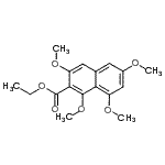 CAS#: 17213-51-3， Ethyl 1,3,6,8-Tetramethoxy-2-Naphthoate