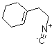 structure of CAS# 172223-58-4, 1-(2-Isocyanoethyl)-Cyclohexene;2-Cyclohexen-1-Ylethyl Isocyanide,96%;2-CYCLOHEXEN-1-YLETHYLISOCYANIDE;1-(2-ISOCYANOETHYL)CYCLOHEXANE