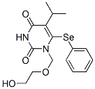CAS#: 172255-86-6， 1-(2-Hydroxyethoxymethyl)-6-Phenylselanyl-5-Propan-2-Ylpyrimidine-2,4-Dione