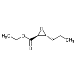 CAS 登录号：172277-26-8， 乙基(2S,3R)-3-丙基-2-环氧乙烷羧酸酯