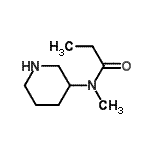 CAS#: 172477-97-3， N-Methyl-N-(3-Piperidinyl)Propanamide