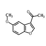 CAS#: 17249-69-3， 1-(5-Methoxy-1-Benzofuran-3-Yl)Ethanone