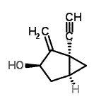 CAS#: 172491-36-0， (1S,3R,5S)-1-Ethynyl-2-Methylenebicyclo[3.1.0]Hexan-3-Ol