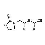 CAS#: 172514-91-9， N-Acetyl-2-(2-Oxo-1,3-Oxazolidin-3-Yl)Acetamide