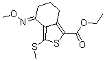 CAS#: 172516-37-9， 4,5,6,7-Tetrahydro-4-(Methoxyimino)-3-(Methylthio)-Benzo[c]Thiophene-1-carboxylic Acid Ethyl Ester