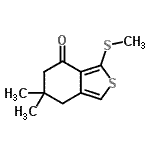 CAS#: 172516-40-4， 6,6-Dimethyl-3-(Methylsulfanyl)-6,7-Dihydro-2-Benzothiophen-4(5H)-One