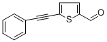 structure of CAS# 17257-10-2, 5-(2-Phenylethynyl)-2-Thiophenecarboxaldehyde;5-(Phenylethynyl)Thiophene-2-Carboxaldehyde 97%;5-(2-PHENYLETH-1-YNYL)THIOPHENE-2-CARBALDEHYDE;5-(PHENYLETHYNYL)THIOPHENE-2-CARBOXALDEHYDE