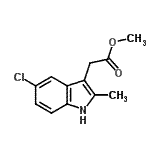 CAS#: 172595-66-3， Methyl (5-Chloro-2-Methyl-1H-Indol-3-Yl)Acetate