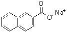 structure of CAS# 17273-79-9, Sodium Naphthalene-2-Carboxylate;Naphthenic acids, sodium salts;2-NAPHTHALENECARBOXYLIC ACID SODIUM SALT;2-NAPHTHALENECARBOXYLICACIDSODIUMSALT