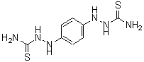 CAS 登录号：1728-67-2， 2,2'-(1,4-亚苯基)二肼基硫代甲酰胺