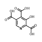 CAS#: 17285-98-2， 3-Hydroxy-2,4,5-Pyridinetricarboxylic Acid
