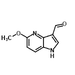 CAS#: 17288-55-0， 5-Methoxy-1H-Pyrrolo[3,2-b]Pyridine-3-Carbaldehyde