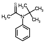 CAS#: 172896-62-7， N-(2-Methyl-2-Propanyl)-N-Phenylethanethioamide