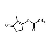 CAS#: 172968-83-1， 2-Fluoro-3-Oxo-1-Cyclopenten-1-Yl Acetate