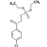 CAS#: 17297-40-4， S-{[(4-Chlorophenyl)Sulfinyl]Methyl} O,O-Diethyl Phosphorodithioate