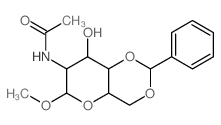 CAS#: 17327-07-0， 1-O-Methyl-2-(Acetylamino)-4-O,6-O-Benzylidene-2-Deoxy-alpha-D-Altropyranose