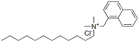 CAS#: 1733-96-6， Dodecyl(Dimethyl)(Naphthylmethyl)Ammonium Chloride