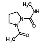 CAS#: 173414-21-6， 2-Acetyl-N-Methyl-1-Pyrazolidinecarboxamide