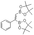 structure of CAS# 173603-23-1, (E)-Phenyl-1,2-ethylenediboronic acid bis(pinacol) ester;(E)-Phenyl-1,2-Ethylenediboronic Acid Bis(Pinacol) Ester, 98%;(E)-Alpha,~-Styrenediboronic Acid Bis(Pinacol) Ester, 98%;(E)-^A,^B-Styrenediboronic Acid Bis(Pinacol) Ester, 98%