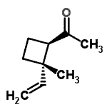CAS#: 173829-77-1， 1-[(1R,2S)-2-Methyl-2-Vinylcyclobutyl]Ethanone