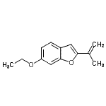 CAS#: 173992-20-6， 6-Ethoxy-2-Isopropenyl-1-Benzofuran