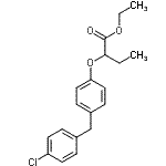 CAS 登录号：174-74-3， 乙基2-[4-(4-氯苄基)苯氧基]丁酸酯