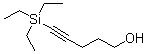 结构式 CAS# 174064-02-9, 5-(三乙基硅烷基)-4-戊炔-1-醇