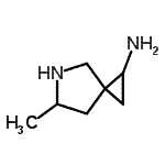 CAS#: 174073-86-0， 6-Methyl-5-Azaspiro[2.4]Heptan-1-Amine