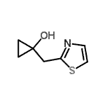 CAS#: 174183-99-4， 1-(1,3-Thiazol-2-Ylmethyl)Cyclopropanol