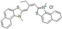 CAS#: 1742-90-1， 1-Methyl-2-[2-[1-Methylnaphtho[1,2-d]Thiazole-2(1H)-Ylidenemethyl]-1-Butenyl]Naphtho[1,2-d]Thiazole-1-Ium Chloride