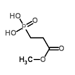 CAS#: 174276-11-0， (3-Methoxy-3-Oxopropyl)Phosphonic Acid