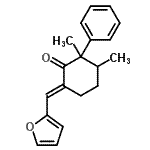 CAS#: 17429-57-1， (6E)-6-(2-Furylmethylene)-2,3-Dimethyl-2-Phenylcyclohexanone