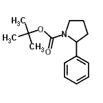 CAS#: 174311-02-5， 2-Methyl-2-Propanyl 2-Phenyl-1-Pyrrolidinecarboxylate