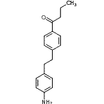 CAS#: 17438-50-5， 1-{4-[2-(4-Aminophenyl)Ethyl]Phenyl}-1-Butanone