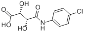 structure of CAS# 17447-35-7, (2R,3R)-4-[(4-Chlorophenyl)Amino]-2,3-Dihydroxy-4-Oxo-Butanoic Acid;L-TARTARIC ACID MONO-P-CHLOROANILIDE;(R,R)-4'-Chloro-Tartranilic Acid;(+)-4'-CHLOROTARTRANILIC ACID