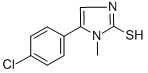 CAS 登录号：17452-31-2， 5-(4-氯苯基)-1-甲基-1H-咪唑-2-硫醇