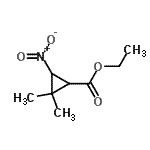 CAS#: 174574-81-3， Ethyl 2,2-Dimethyl-3-Nitrocyclopropanecarboxylate