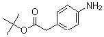 结构式 CAS# 174579-31-8, 4-氨基苯乙酸叔丁酯