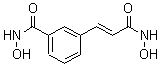 结构式 CAS# 174664-65-4, N-羟基-3-[3-(羟基氨基)-3-氧代-1-丙烯-1-基]-苯甲酰胺