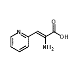 CAS 登录号：17470-27-8， (2Z)-2-氨基-3-(2-吡啶基)丙烯酸