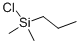 structure of CAS# 17477-29-1, Propyldimethylchlorosilane;Chloro-Dimethyl-Propyl-Silane;Silane, Chlorodimethylpropyl-;N-Propyldimethylchlorosilane