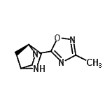 CAS#: 174823-40-6， (1S)-2-(3-Methyl-1,2,4-Oxadiazol-5-Yl)-2,5-Diazabicyclo[2.2.1]Heptane