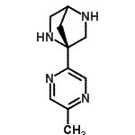 CAS 登录号：175131-66-5， (1R)-1-(5-甲基-2-吡嗪基)-2,5-二氮杂双环[2.2.1]庚烷