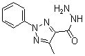 structure of CAS# 175135-03-2, 5-Methyl-2-Phenyl-2H-1,2,3-Triazole-4-carboxylic Acid Hydrazide;4-METHYL-2-PHENYL-1,2,3-TRIAZOLE-5-CARBOXYLIC ACIDHYDRAZIDE;5-METHYL-2-PHENYL-2H-1,2,3-TRIAZOLE-4-CARBOHYDRAZIDE