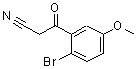 CAS 登录号：175136-65-9， 3-(2-溴-5-甲氧基苯基)-3-氧代丙腈