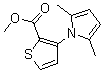 structure of CAS# 175137-41-4, 3-(2,5-Dimethyl-1H-Pyrrol-1-Yl)-2-Thiophenecarboxylic Acid Methyl Ester;METHYL 3-(2,5-DIMETHYL-1H-PYRROL-1-YL)-2-THIOPHENECARBOXYLATE;METHYL 3-(2,5-DIMETHYL-1H-PYRROL-1-YL)THIOPHENE-2-CARBOXYLATE;METHYL 3-(2,5-DIMETHYLPYRROL-1-YL)THIOPHENE-2-CARBOXYLATE