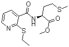 CAS#: 175201-65-7， N-[[2-(Ethylthio)-3-Pyridinyl]Carbonyl]-L-Methionine Methyl Ester