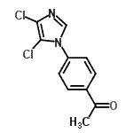 CAS#: 175202-67-2， 1-[4-(4,5-Dichloro-1H-Imidazol-1-Yl)Phenyl]Ethanone